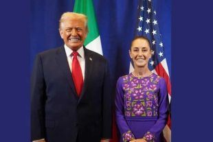 Según la presidenta, Trump considera que México “es un gran país, extraordinario”
