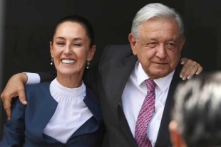 La Presidenta Claudia Sheinbaum Pardo felicito esta mañana al expresidente López Obrador y destacó su legado para la transformación de México