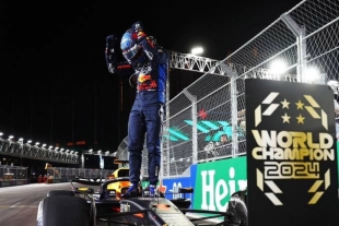 Max Verstappen, por su parte, celebró matemáticamente su cuarto campeonato mundial 