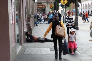 Aumenta el número de personas en situación de calle en Toluca