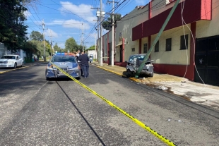 La víctima iba en un vehículo Volkswagen con placas de circulación NGP-8229 del Estado de México