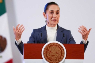 La Presidenta afirmó que la Marina y la Armada de México &quot;son grandes instituciones del Estado Mexicano&quot;
