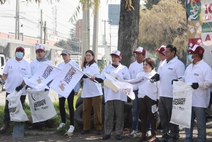 La mandataria estatal detalló, que las llantas usadas pueden ser empleadas como materia prima para asfalt