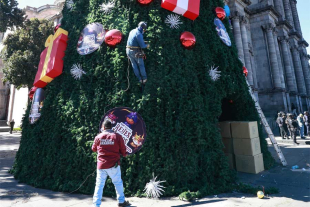 Se despide la Navidad en Toluca