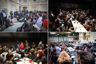 Mesa de diálogo y trabajo con el Enjambre Estudiantil Unificado (EEU).