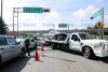 Accidente entre cuatro automóviles provoca movilización de emergencia en Metepec