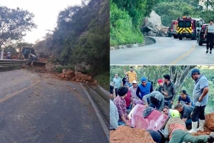 El tramo carretero continúa cerrado a la circulación