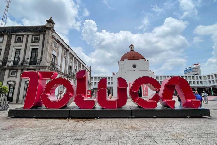 Adorno en el corazón de Toluca