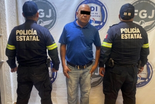 El hombre fue sorprendido cuando vigilaba el paso de vehículos oficiales