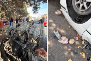 Al lugar acudieron elementos de Seguridad Pública municipal