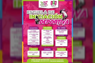 El programa ofrece entrenamientos en básquetbol, voleibol, jiu-jitsu, karate, patinaje, fútbol y dogeball