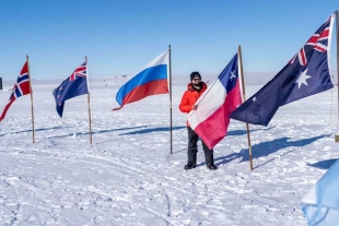 El presidente de Chile, Gabriel Boric, viajó al Polo Sur de la Antártida