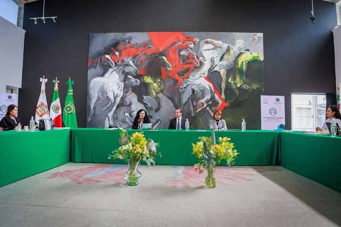 Tras la ceremonia de inauguración se presentaron mesas de trabajo