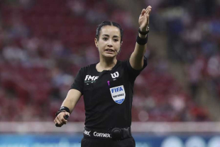 Katia Itzel García Mendoza ha alcanzado la cima del arbitraje