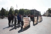 Normalistas de Tenería bloquean calles de Toluca