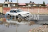 Agravan lluvias hundimiento en Toluca