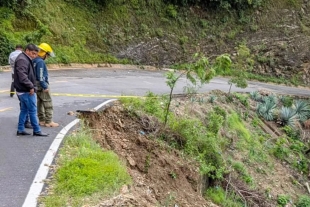 Hasta la mañana de este domingo, las vías dañadas son las que conducen a las localidades de El Platanar, San Andrés y la zona de Noxtepec
