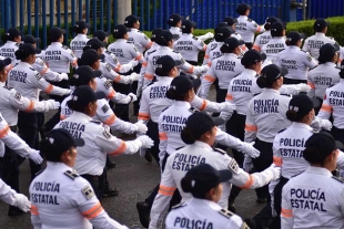 A estas prácticas también se sumaron binomios caninos y equinos, así como vehículos oficiales que acompañarán la marcha.