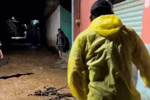 Lluvia deja fuertes afectaciones en Palmar Chico, zona sur del Edomex