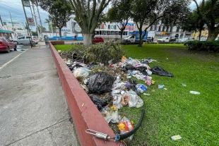 ¿Jardín Reforma o basurero?