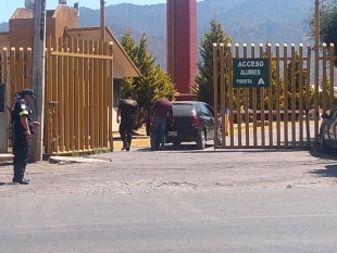 La policía municipal implementaron un cerco 