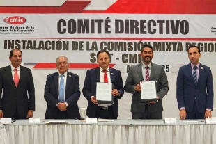 La Comisión Mixta Regional “CMR” estará integrada por 6 representantes de la SICT y 5 de la CMIC