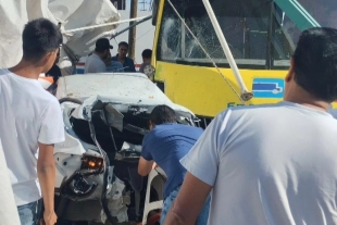 El siniestro se registró la tarde de este domingo en las inmediaciones de la localidad de San Nicolas Tolentino 