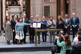 En Palacio Nacional, Sheinbaum Pardo explicó que se busca fortalecer la Educación Media Superior