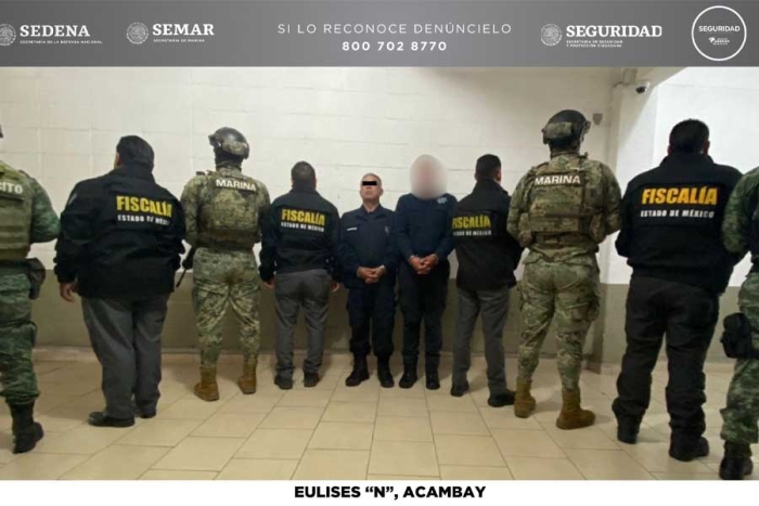 Dichas detenciones se suman a la realizada el pasado 8 de agosto donde se logró asegurar al comisario de Acambay.