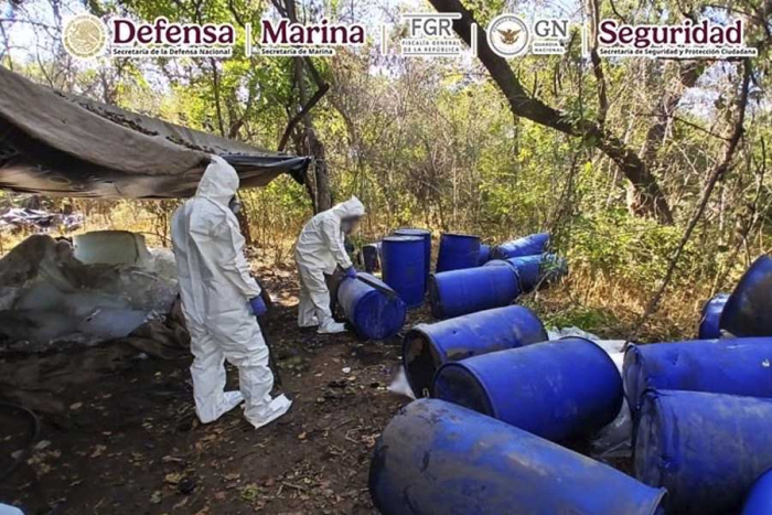 La SSPC indicó que en las operaciones participaron elementos de la Defensa, Marina, la Guardia Nacional, la FG y la propia SSPC.
