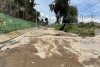 Intransitable calle El Arenal por lluvias en Metepec