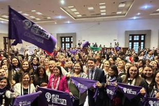 Inauguración de la primera Cumbre Latinoamericana de las Defensoras Digitales, el 24 de febrero de 2025, en el Complejo Cultural Los Pinos, Ciudad de México, México.