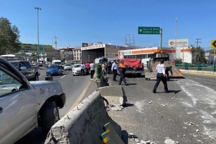 Alerta ante carambola en Paseo Tollocan