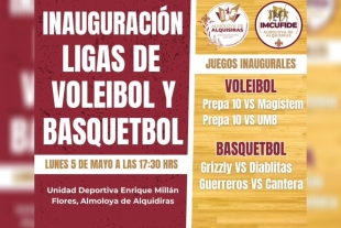 La ceremonia inaugural es organizada por el Instituto Municipal de Cultura Física y Deporte