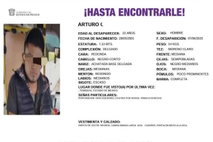 Los familiares emprendieron una búsqueda por cuenta propia, recorriendo diversas comunidades del municipio y difundiendo el boletín de búsqueda.