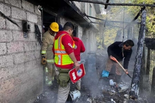 Ante este hecho, casas aledañas tuvieron que ser evacuadas debido al riesgo de propagación de las llamas