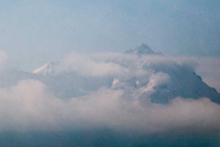 El Xinantécatl amanece de blanco