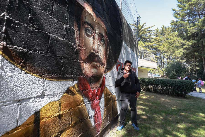 Sense rinde homenaje a Emiliano Zapata con nuevo mural en Toluca