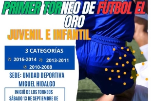 La sede será la Unidad Deportiva Miguel Hidalgo