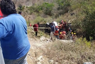 En el vehículo, procedente de Ciudad de México, viajaban simpatizantes morenistas que habían acudido al mitin de la presidenta de este domingo