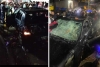 Conductor ebrio arrolla a asistentes en carnaval de Almoloya; seis lesionados