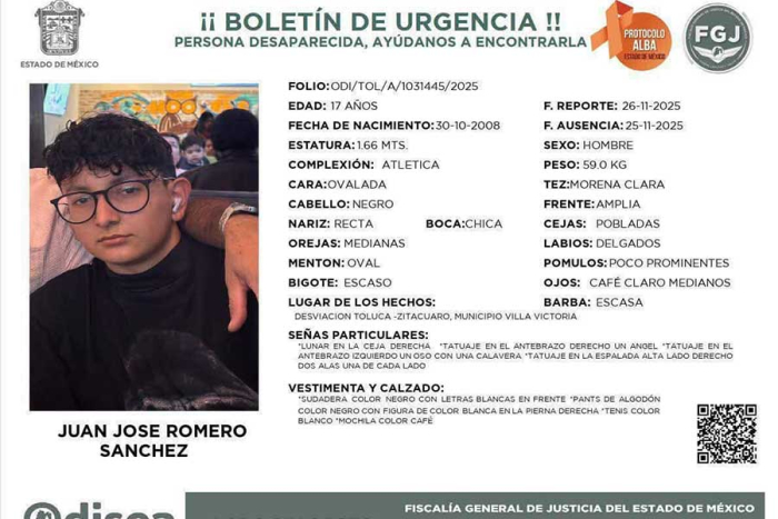 Familiares, amistades y conocidos llaman a la población a compartir los boletines de búsqueda