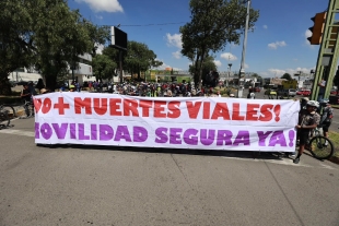 La exigencia radica en la nula acción de las autoridades estatales en la construcción de la ciclovía