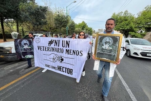 Naomi Hernández médico veterinario, advirtió la necesidad del gremio de tener garantías de seguridad para trabajar