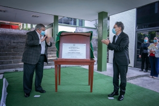 Alfredo Barrera inauguró el Centro de Paz y Diálogo de la UAEM