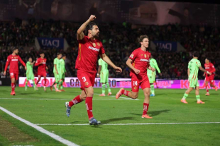 La jugada del triunfo, al 65’, fue la mejor del partido