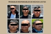 Detiene SS Edoméx a seis hombres probables implicados de los delitos de robo de unidades de transporte de carga