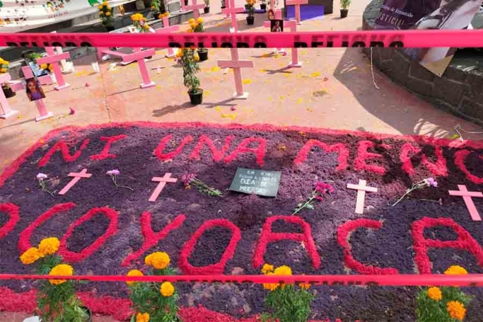 Con Ofrenda Recuerdan A Mujeres Víctimas De Feminicidio En Ocoyoacac