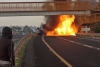 Se impacta trailer contra pipa en autopista Arco Norte