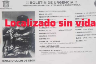 Ante el hallazgo, personal de seguridad estatal fueron alertaron por lo que acudieron al lugar para corroborar los hechos y asegurar la zona.